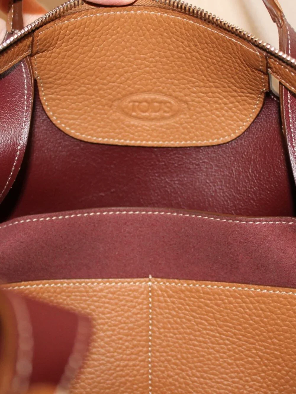 Tod's Bauletto Medium Leather Satchel bag - Picture 10 of 15